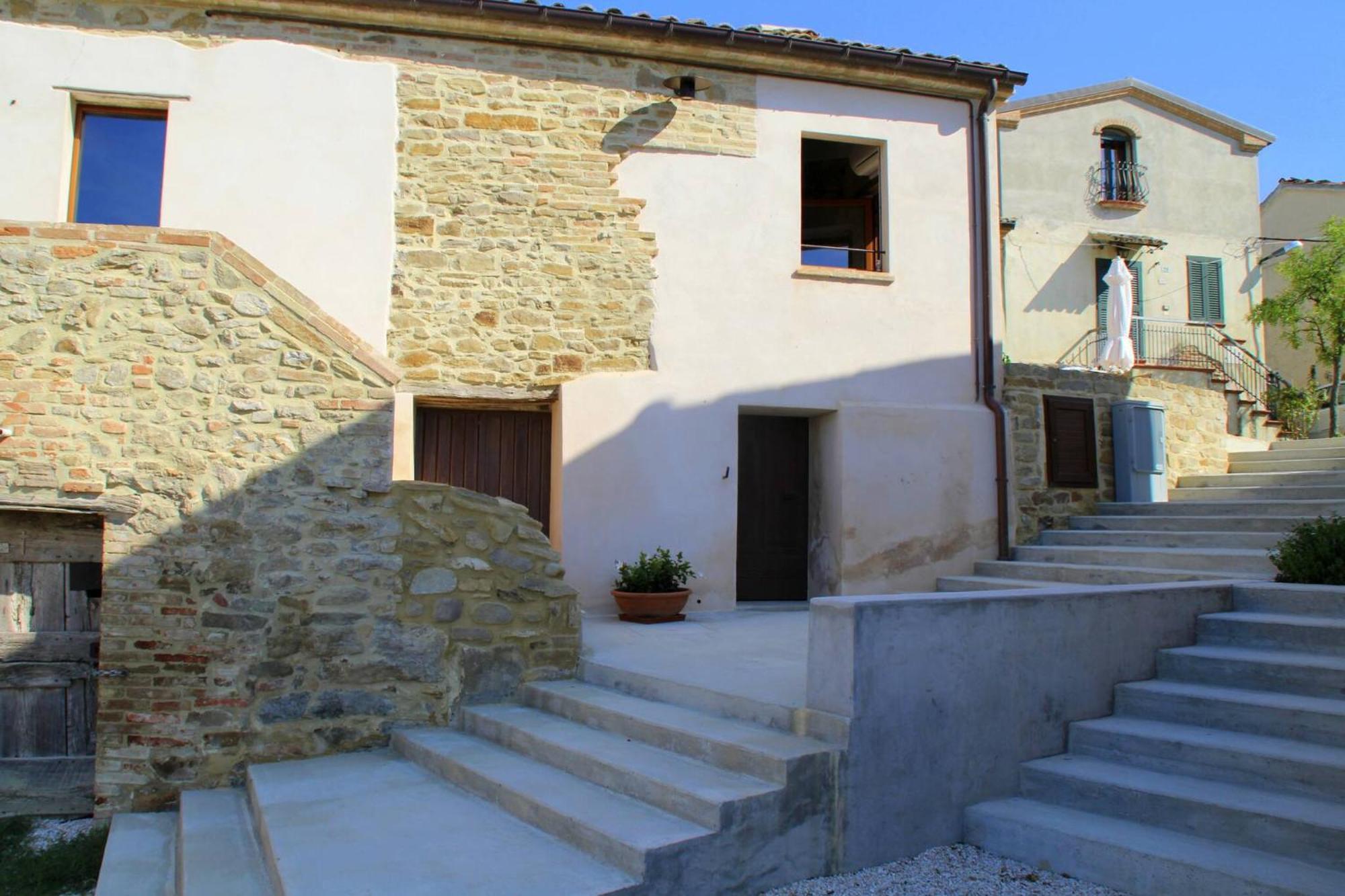 Вилла Borgo Calbianco - Private House With Pool & Airco Cerreto Castello Экстерьер фото